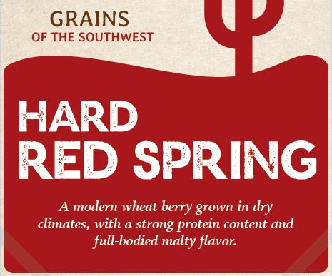 Grain - Hard Red Spring (Wheat Berries) - 1.5 lbs (Wed pickup)